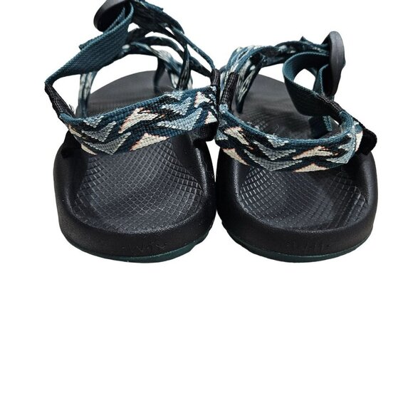 Chaco Womens Z/2 Classic Sandal With Adjustable Straps Vibram‎ Sole Teal size 11 - Picture 4 of 10